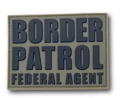 Aspetto Subdued Border Patrol Agent (BPA) PVC Identification Set (Packs of 10)