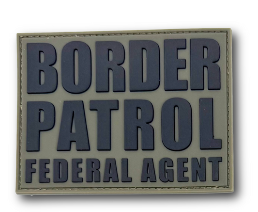 Aspetto Subdued Border Patrol Agent (BPA) PVC Identification Set (Packs of 10)