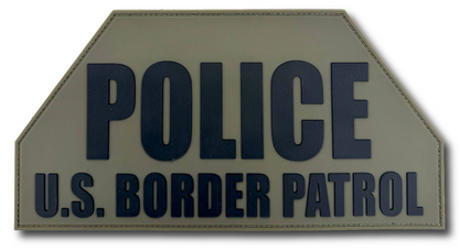 Aspetto Subdued Border Patrol Agent (BPA) PVC Identification Set (Packs of 10)