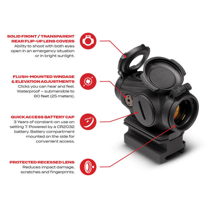 Aimpoint® Duty RDS® Red Dot Sight - One-piece Torsion Nut Mount, 39mm