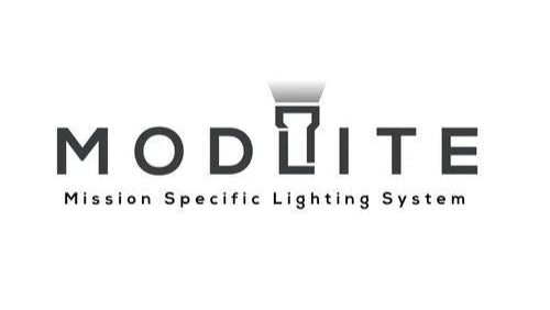 Modlite logo for mission-specific lighting system on a white background